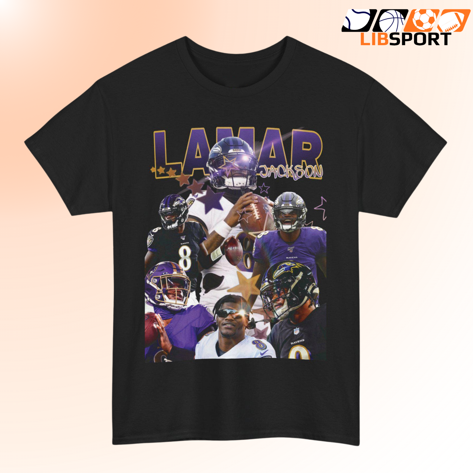 Lamar Jackson T Shirt, Baltimore Ravens Tee, Game Day Shirt